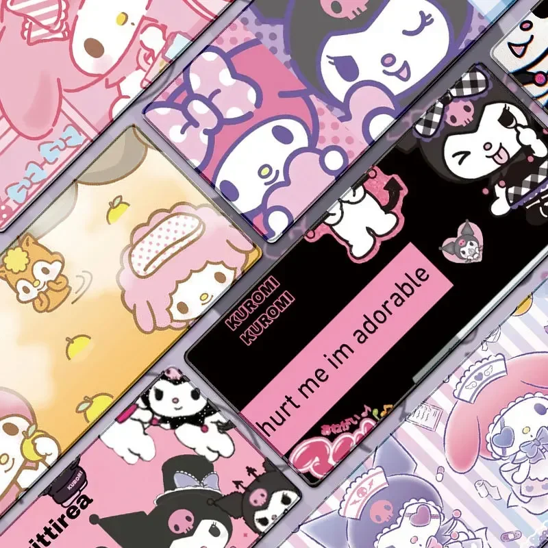 Kuromie Mouse Pad Sanrio น่ารักอะนิเมะการ์ตูนสีชมพู Melody ขนาดใหญ่ Gamer อุปกรณ์เสริม Gamer MousePad XXL Mousepad แผ่น 900X400 มม.