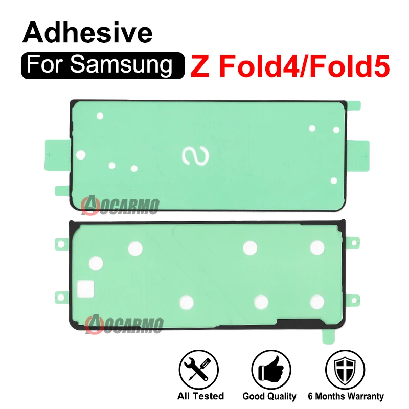 For Samsung Galaxy Z Fold4 Z Fold5 F946 F936 Front LCD Sticker Back Cover Adhesive Glue Replacement