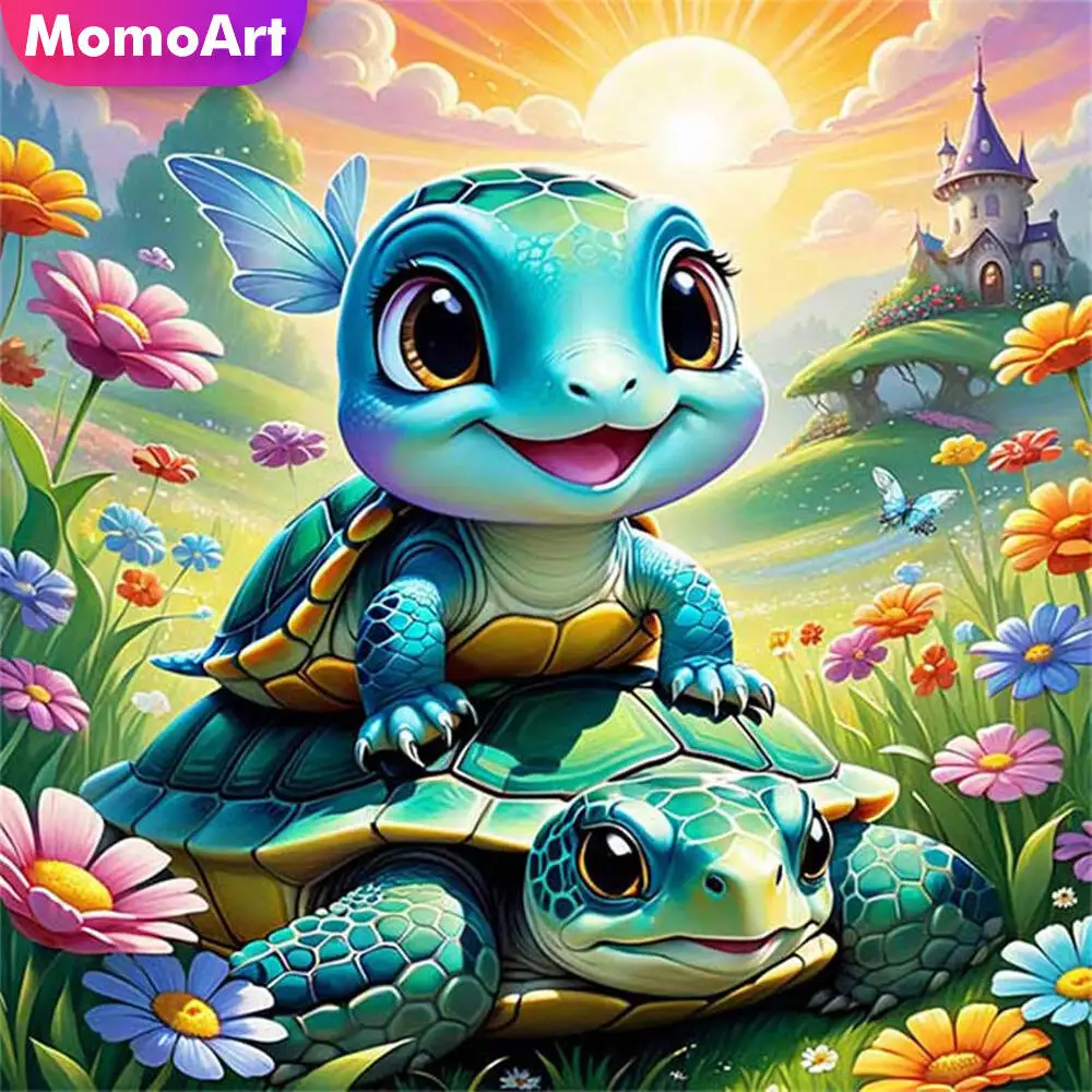 Momoart Bär Diamant Mosaik Tier voller Runde Diamant Malerei Mond Stickerei neue Ankunft handgemachte Hobby