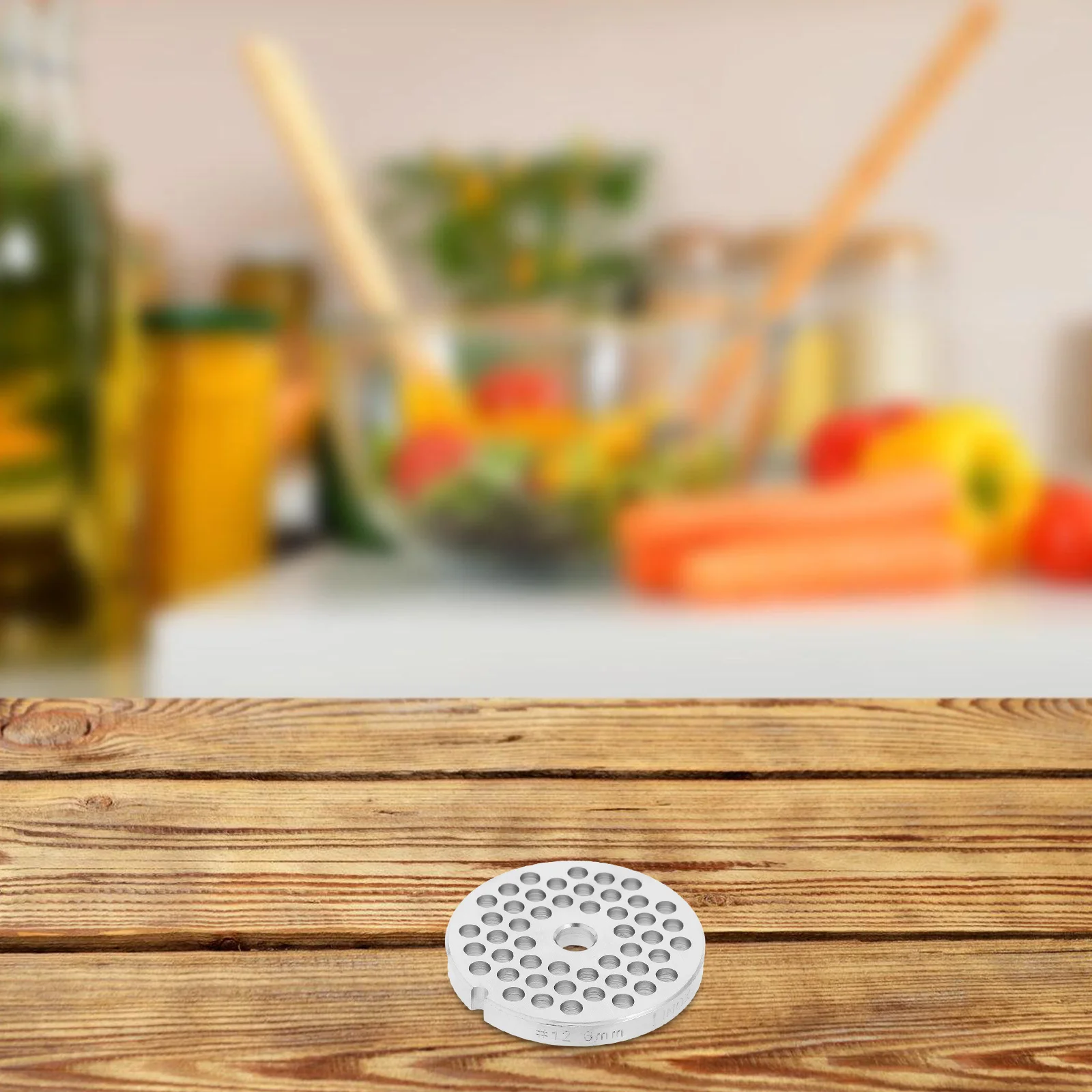 

Stainless Steel Meat Grinder Plate Disc for Electric Mincer Replacement High Quality Sturdy Kitchen Meat Accessory Grinding