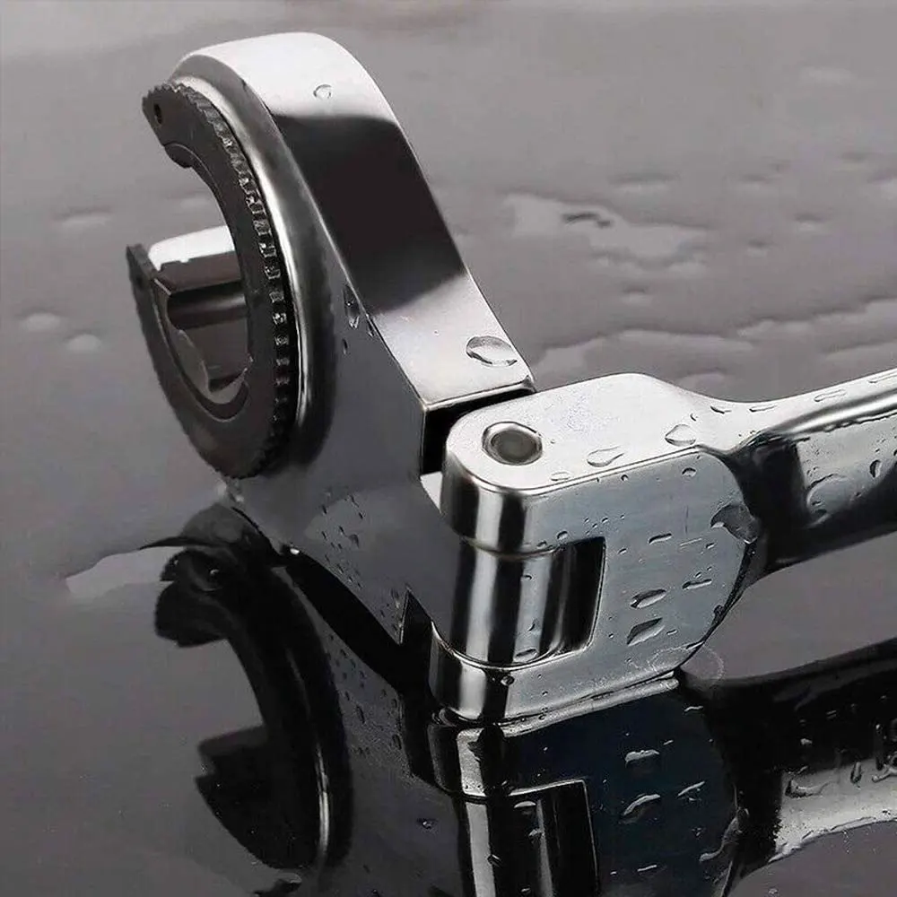 Binoax SAE Ratchet Tubing Combination Wrench 72 Teeth Flexible Open Head For Car Repair Oil Wrenches
