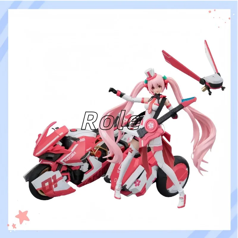 

【In Stock】Hatsune SOSKILL Miku Sakura Miku Locomotive Mobile Suit Girl Assembly Ver. 16CM Action Figure Anime Models Toy