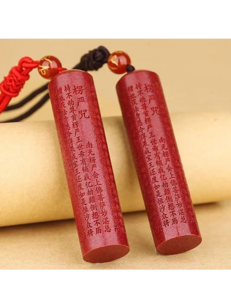 

Горячий продавать Vermilion Heart от Great Compassion Mantra от подвесок для мужчин и женщин