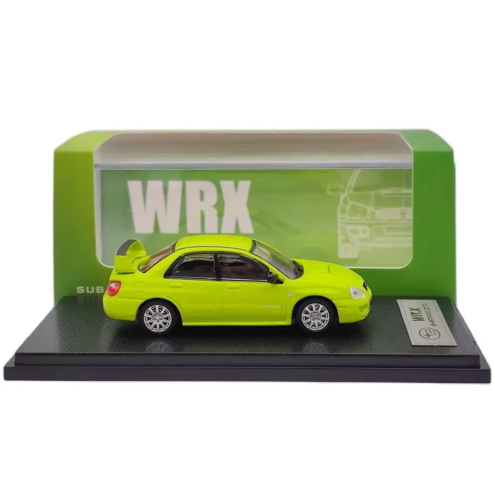 

1:64 for Impreza WRX STI 2006 Diecast Toys Car Models Miniature Vehicle Hobby Collectible Gifts