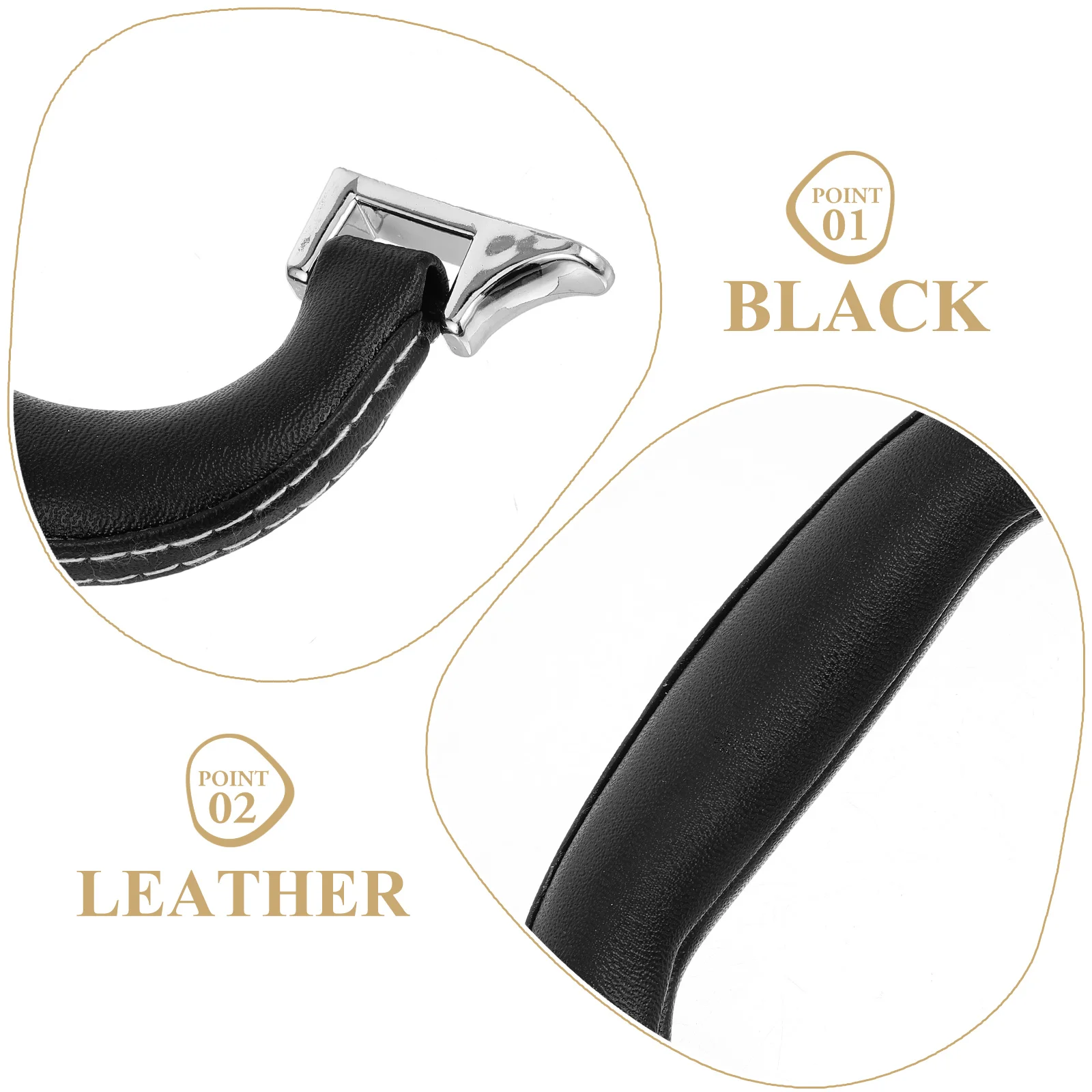

2pcs Suitcase Handle Luggage Grip Replacement Handle Foldable Durable Comfortable Bag Case Accessory
