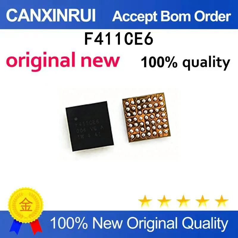 

(5-100 PCS) New STM32F411CEY6TR silk screen F411CE6 F411CEG WLCSP49