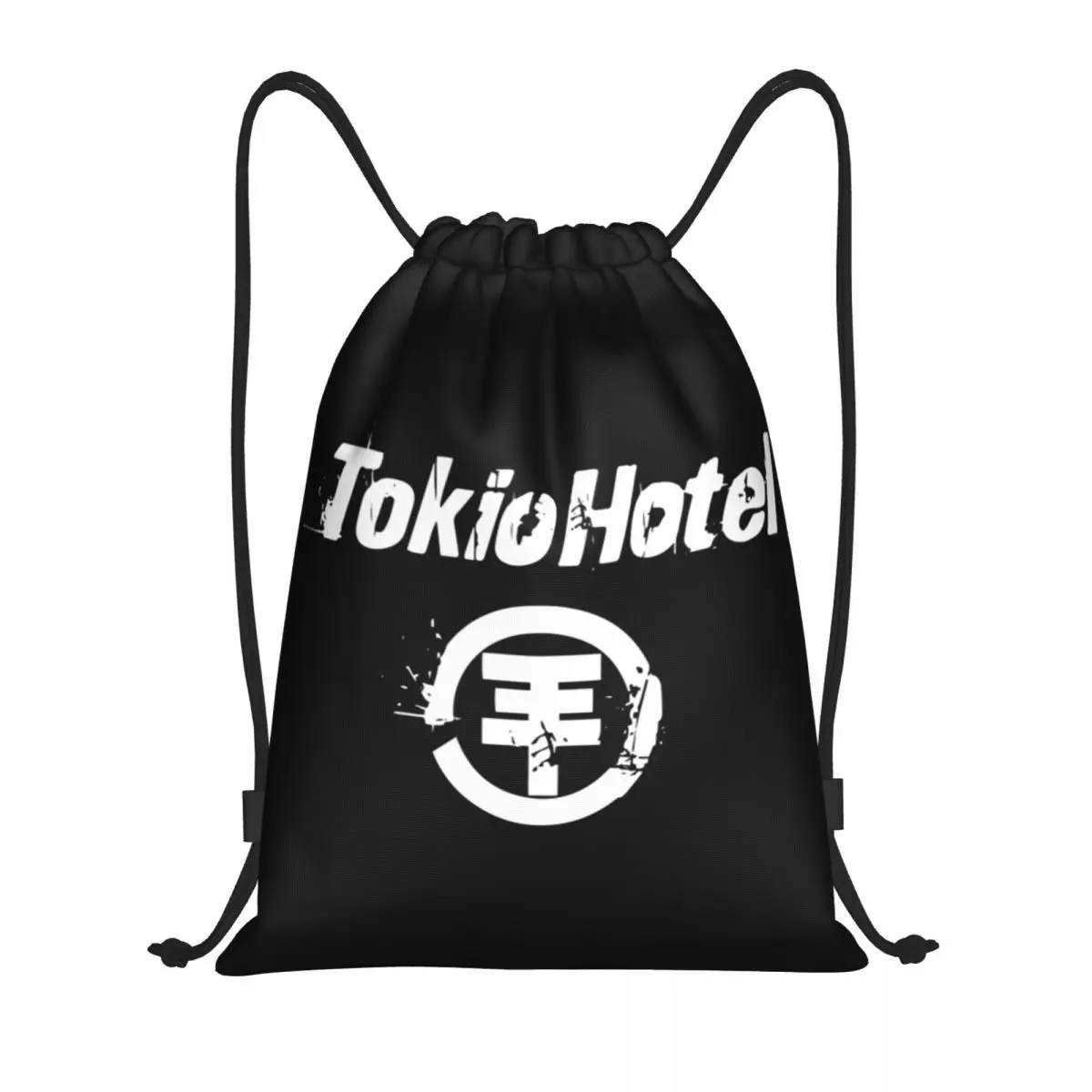 

Custom Tokio Hotel Music Drawstring Bag Women Men Lightweight Pop Rock Sports Gym Storage Backpack