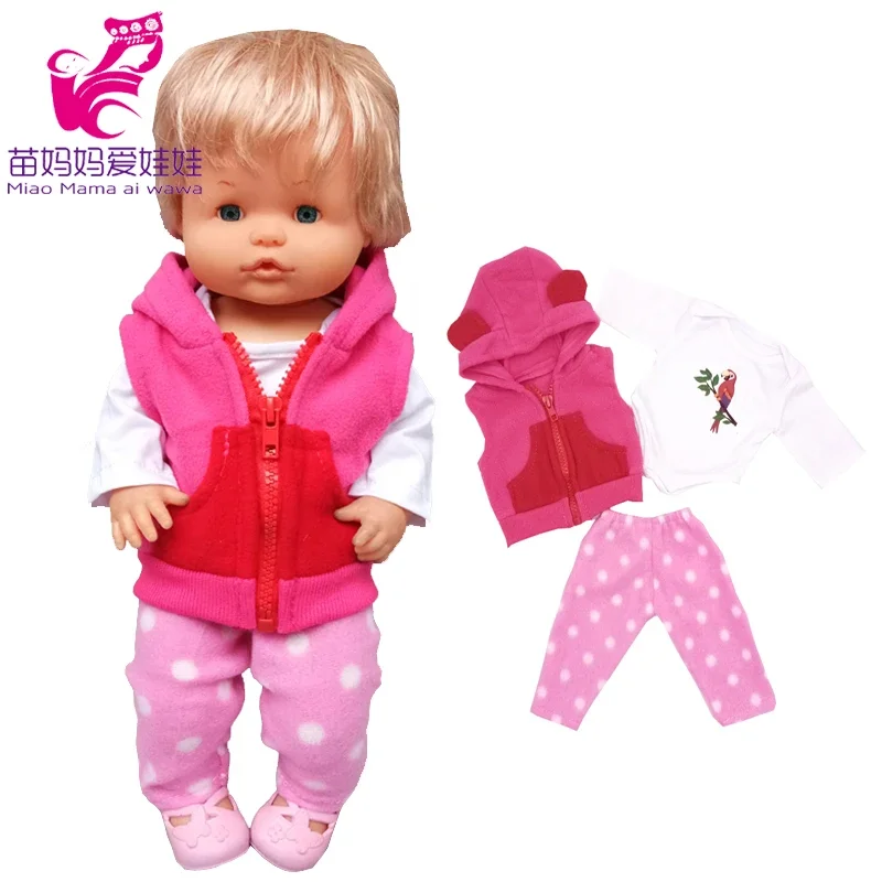 Nenuco Doll Clothes Jeans Pants Fit Ropa Y Su Hermanita Jump Suit Clothes for 40 Cm Doll