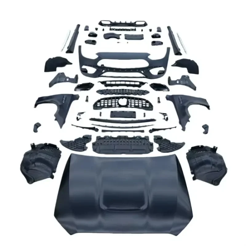 

Veidt Suitable for 22-25 New C W206 Modification Upgrade C63AMG 1:1 Wide Body Surround Front Bumper Wing Fender