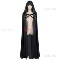 Medieval Cloak Cape Long Robe Gothic Punk Hood Outfit Men Death Vampire Dark Costume Knight Warrior Cosplay For Adult
