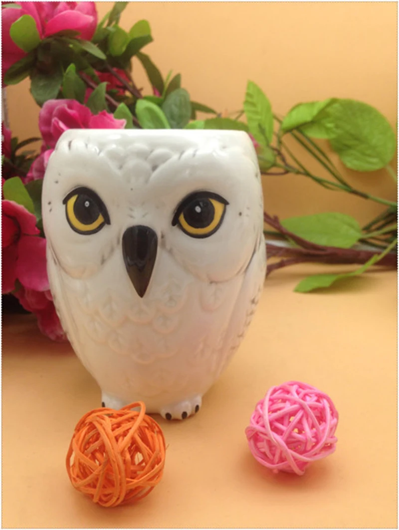 Cartoon Creative Owl Mug Ceramic Mugs Ceramic Milk Tea Cup Breakfast Morning Mug Coffe Cup Xmas Gift Collection Coffee Cup