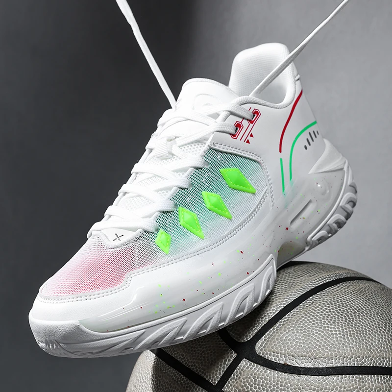 

2025 Explosions Men's Shoes Wear-resistant Basketball Shoes Men's Shoes genuine goods sneaker Autumn Men's Anti-slip Sneakers