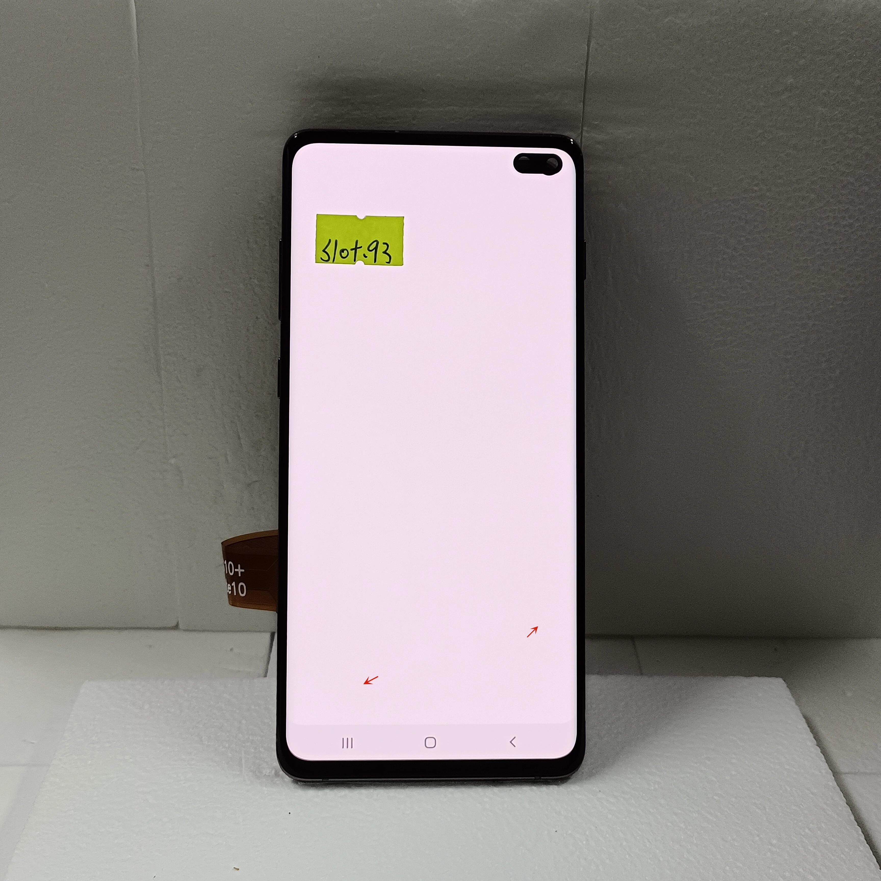 Super AMOLED S10plus Screen For Samsung Galaxy S10 Plus G975U G975F G975A G975V LCD Display Touch Screen Assembly With Defect