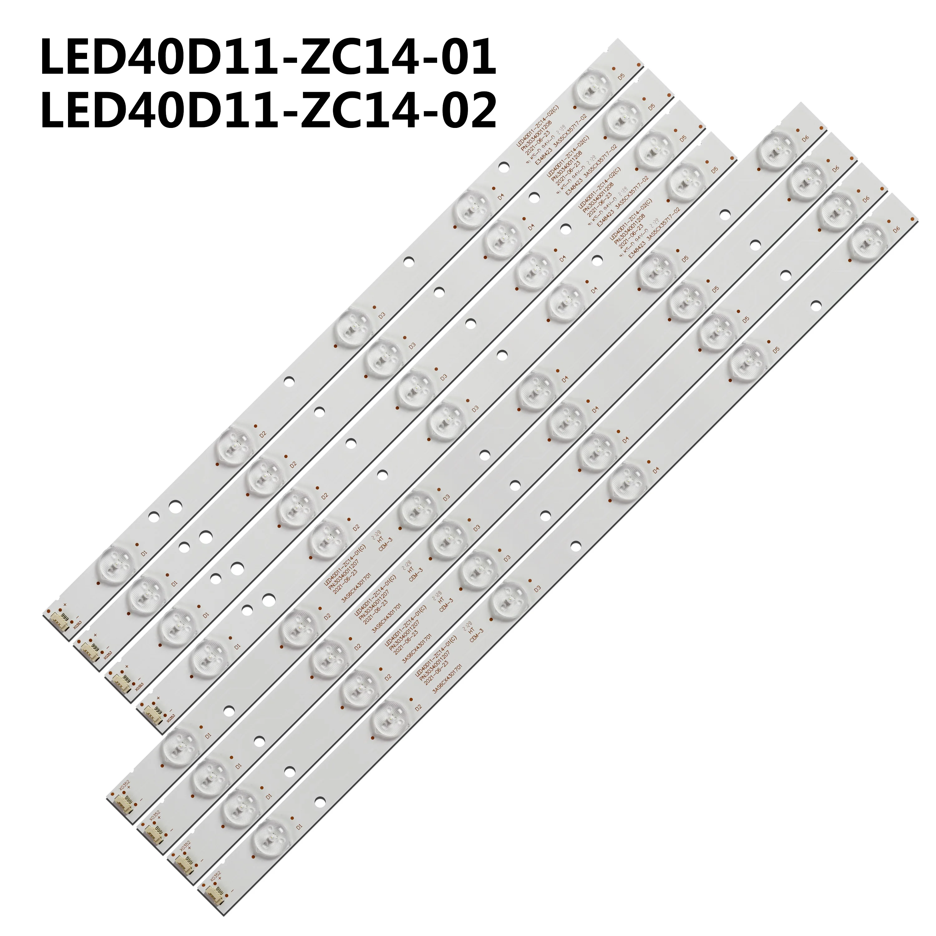 

Лента светодиодной подсветки LED40D11-ZC14-01(C) LED40D11-ZC14-02(C) 30340011207 30340011208 LE40F3000W MTV-4129LT2 LT-40M640 LT-40M645