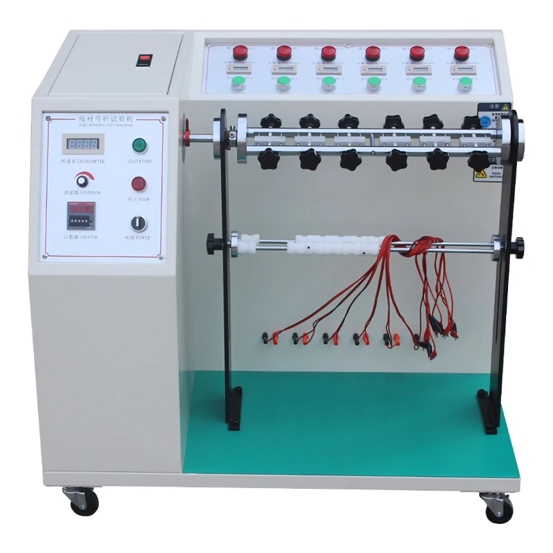 JINGYAN Instrument Plug Lead Life Tester Wire Flex Testing Equipment Cable Bending Test Machine