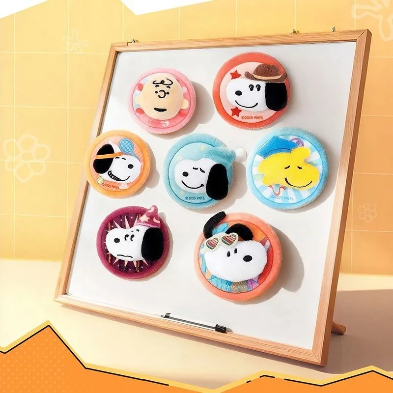 

In Stock YOUMAI Snoopy Peanut Comics Brooch Blind Box Series Anime Character Doll Collection Decoration Holiday Toys Gifts