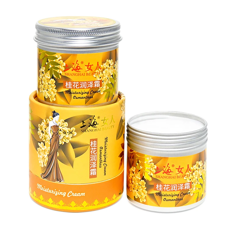 

Shanghai Beauty Osmanthus Moisturizing Cream Protects Skin From Dry Chapped Or Rough Soothes nourishes And Repairs Skin