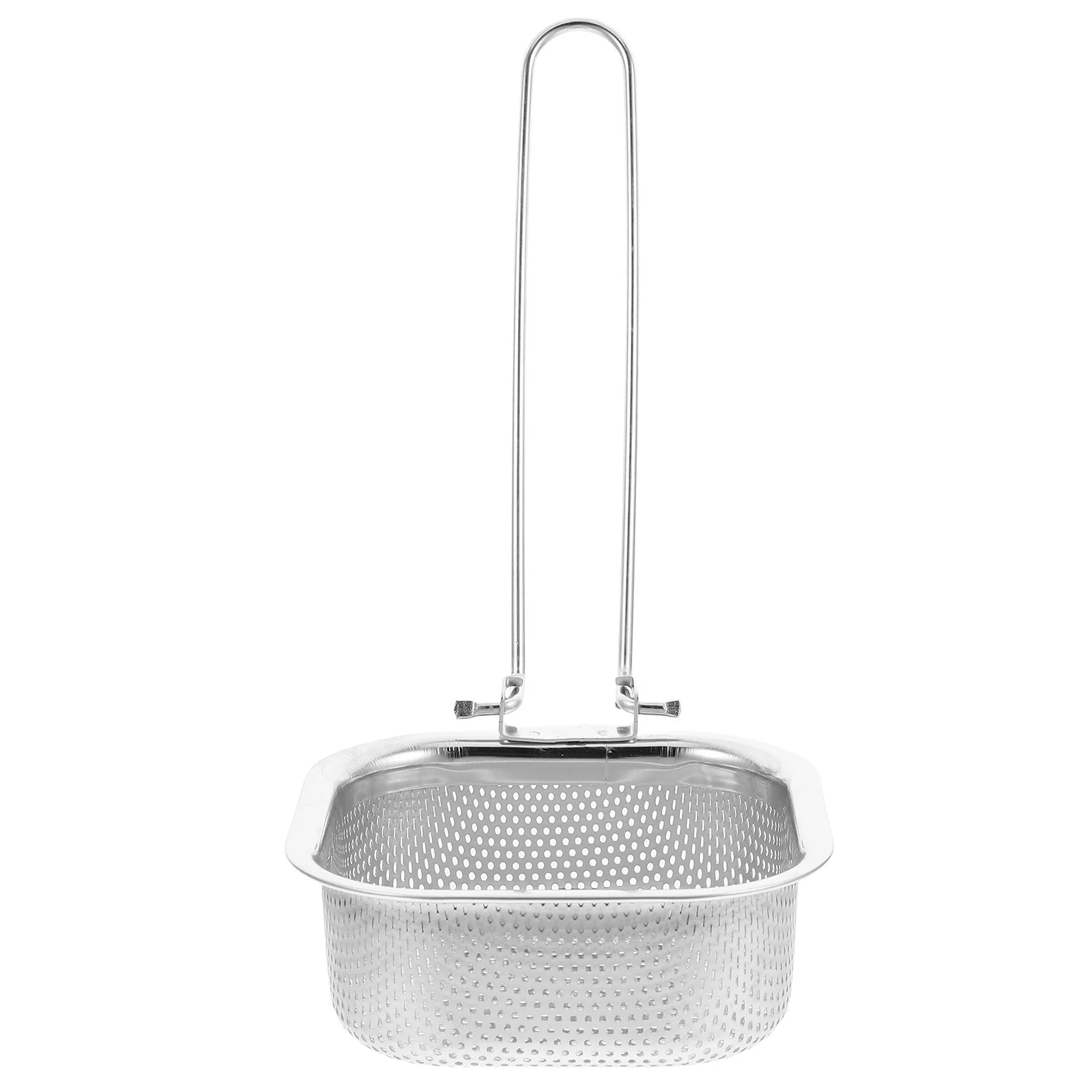 

Stainless Steel Noodle Strainer Basket Foldable For Hot Pot Frying Cooking Oil Filtering Drainage Mesh Spoon Kitchen Tool