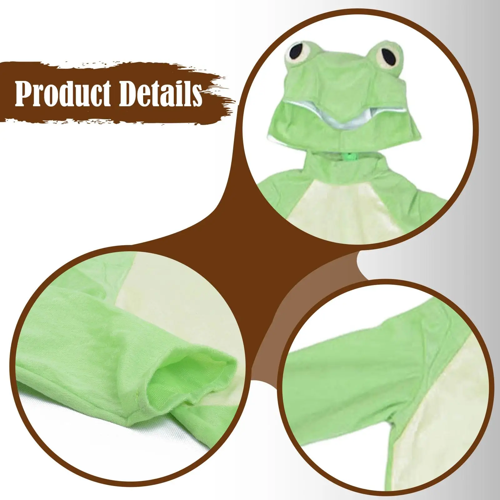 Ensemble de costumes de grenouille pour adultes, accessoires de déguisement amusants pour Festival, spectacle sur scène, carnaval