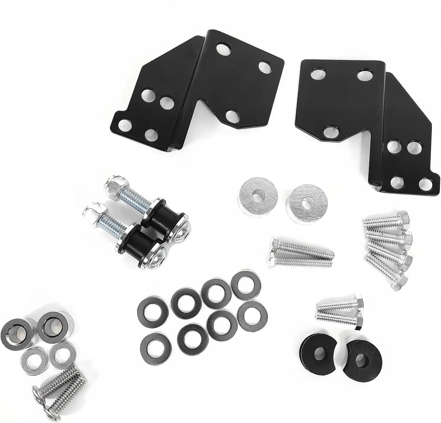 

Detachable 4-Point Docking Hardware Kits Compatible for Harley Davidson Touring 1997-2008 Road King Electra Glide Street Glide
