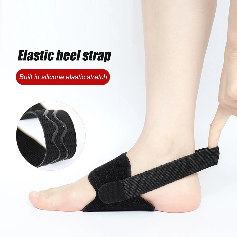 

Adjustable Arch Support Brace with Gel Pads – Relief for Plantar Fasciitis – Lightweight & Discreet Design Fits in Shoes– Unisex
