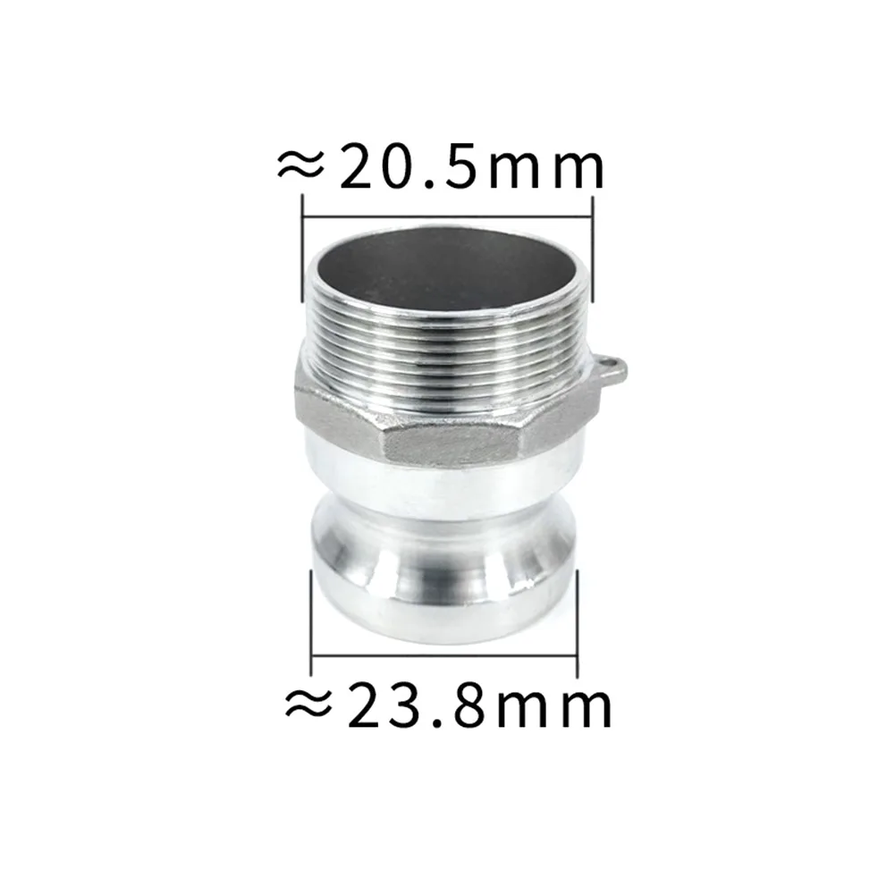 For Pipes For Water Lines Cam And Groove Aluminum Fittings Silver Aluminum Cam Lock Fittings Cam Groove Design