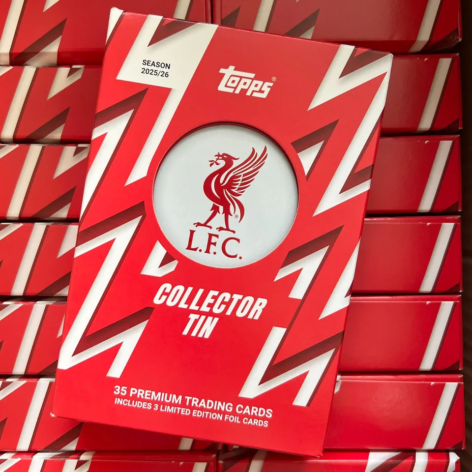 Topps 2025-26 Liverpool Collector Tin Collection Cards 35 Premium