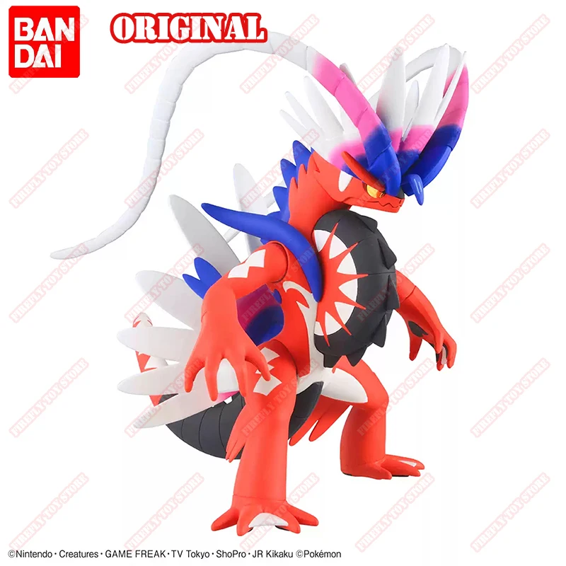 bandai-en-stock-original-pokemon-ecarlate-et-violet-assemblage-collection-60-koraidon-figurines-anime-modele-jouets