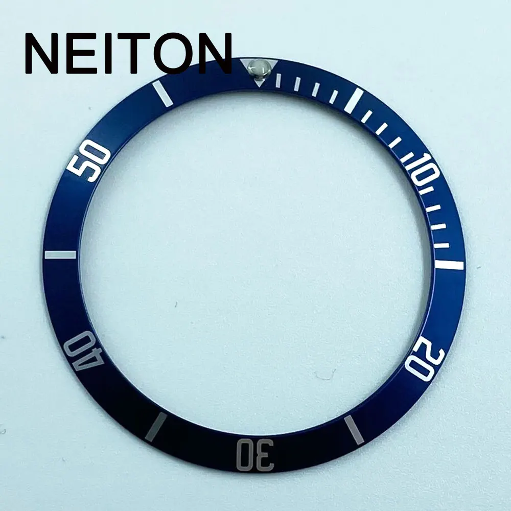 NEITON 39mm Ceramic Bezel GMT and Diving watch Insert For 41mm Mens Watch Watches Replace Accessories Watch Face Watch Bezel Ins