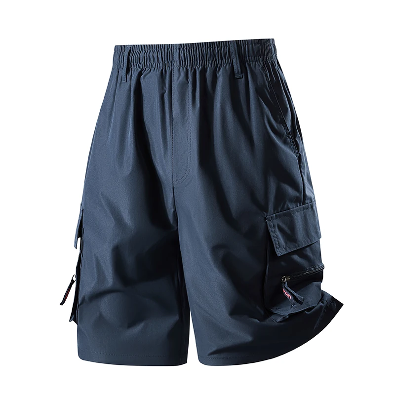 

[США Размер] Новинка лета 2025 года, мужские пляжные быстросохнущие спортивные шорты для бега, черные шорты, повседневные брюки большого размера, брюки