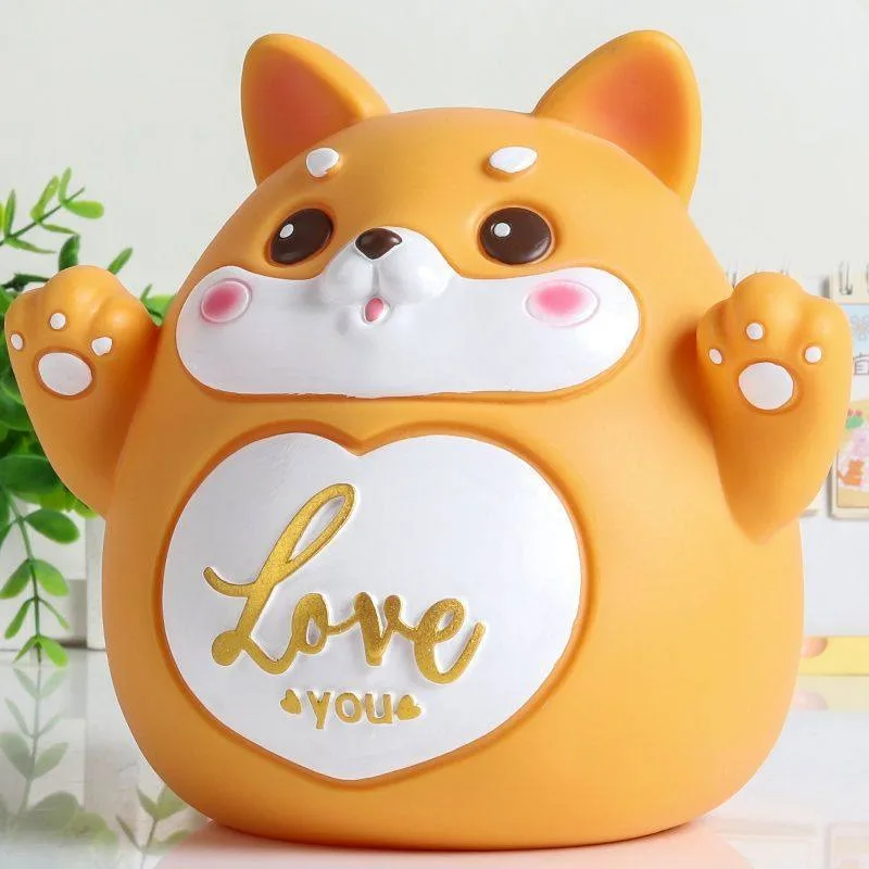 

Cartoon Cute Money Boxes Aesthetic Design Big Size Clear Salon Chinese Style Creative Piggy Bank Fashion Cofre Home Products