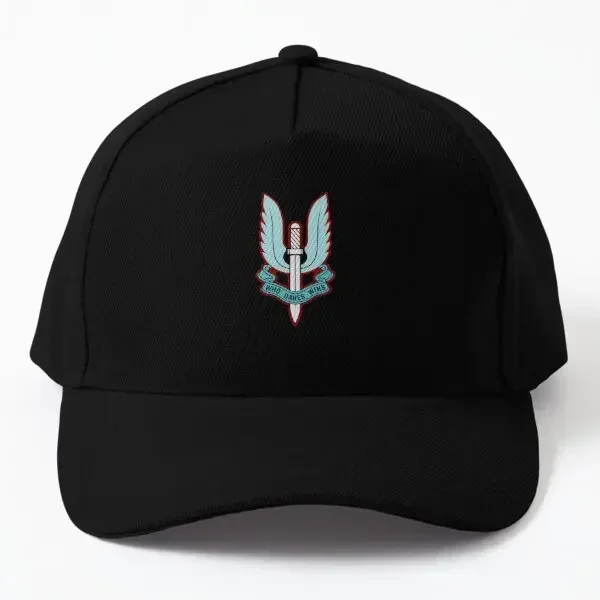 

Special Air Service Blue Black Shield Baseball Cap Hat Fish Czapka Mens Spring Black Outdoor Snapback Solid Color Boys Summer