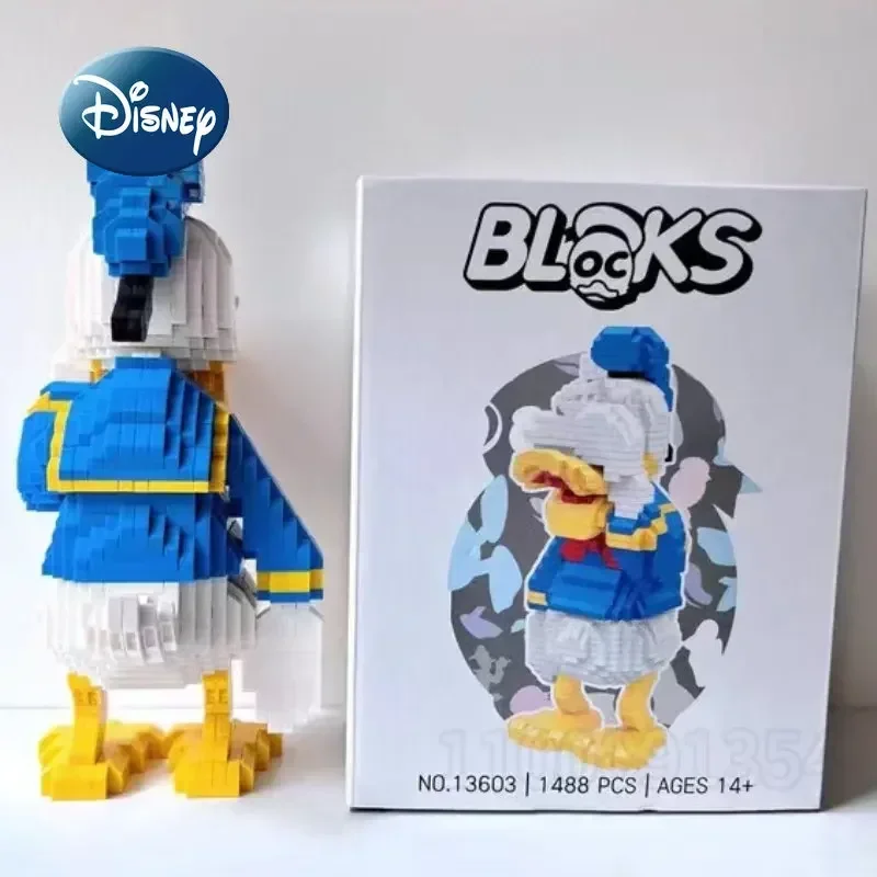 Topolino Minnie Nuovo Blocco da costruzione per bambini Cartone animato Modello 3D Giocattolo Building Block Giocattolo educativo per bambini Regalo di compleanno