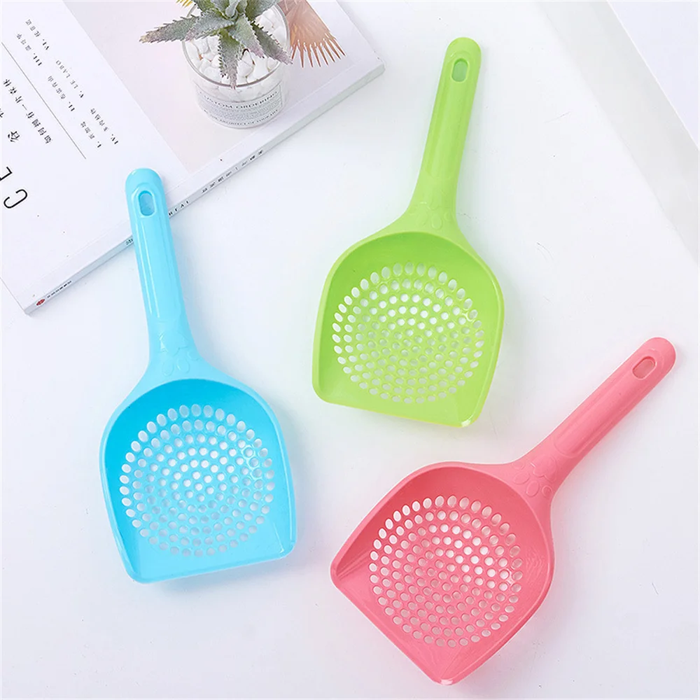 Cat Litter Shovel Plastic Portable Toilet Pet Supplies Shovel Tool Cleaning Tool Shovel