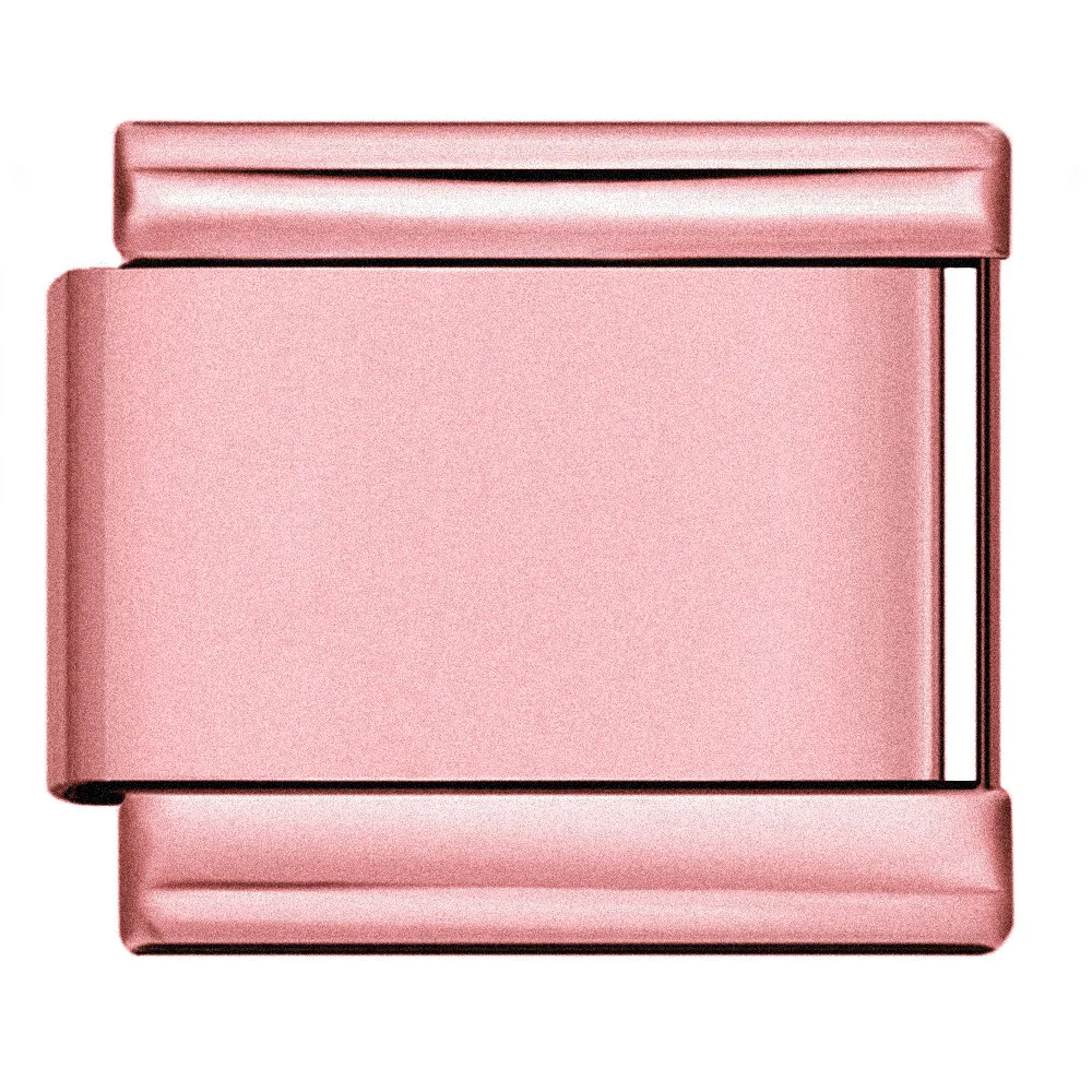 1/5 Stück Matte Italienische Charm-Verbindungsstücke, Modulare Verbindungsstücke für 9mm Armbänder, Edelstahl für DIY Armbandherstellung, Schmuckzubehör – Detail 8
