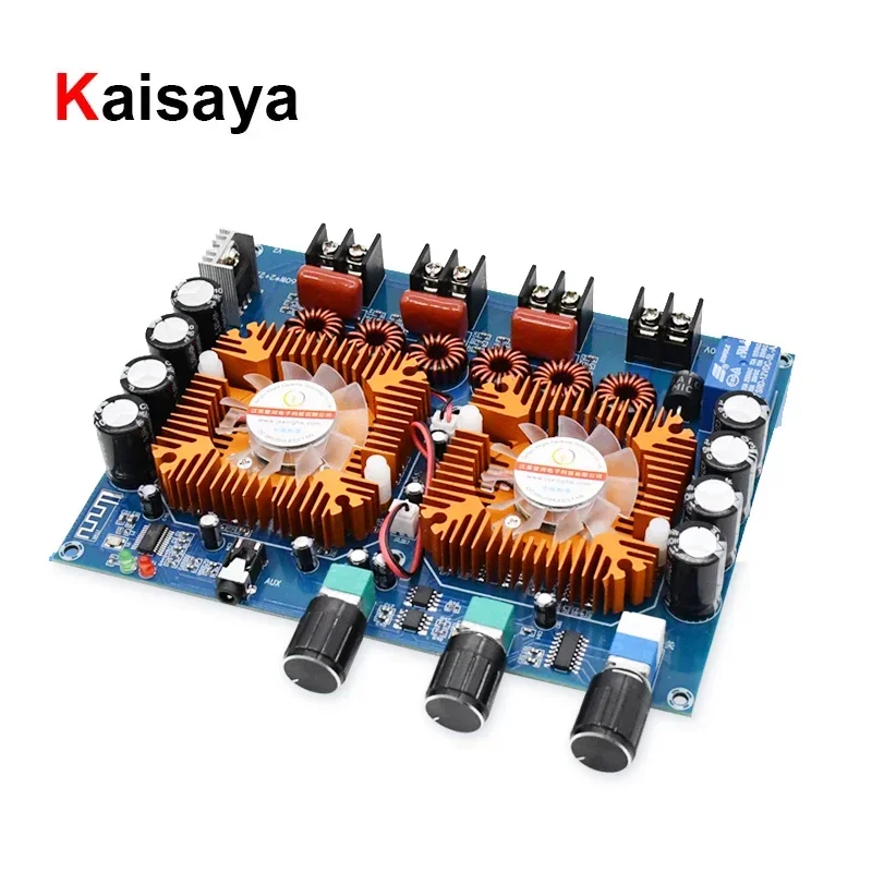 TDA7498E Bluetooth 5.0 Digital Power Amplifier Board 160W*2+220W Stereo 2.1 Channel Amp DC32V