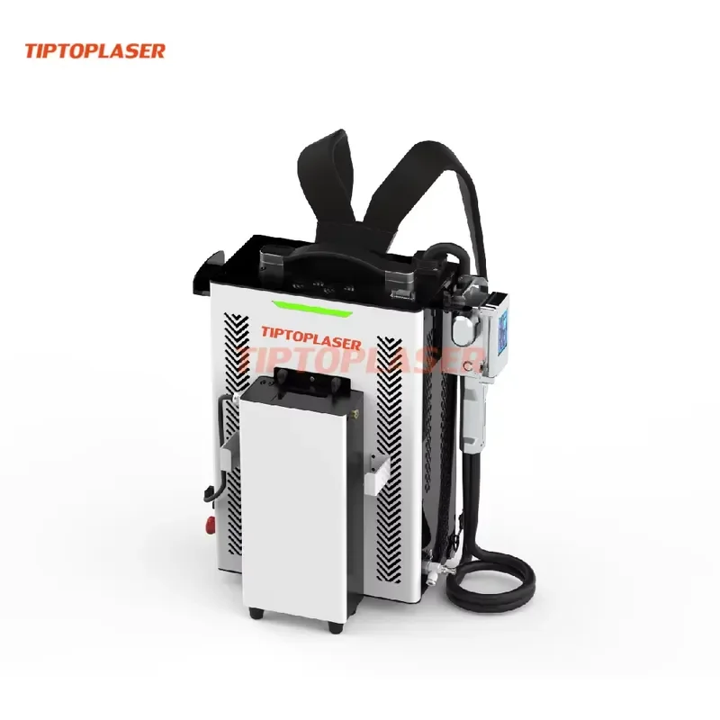 TIPTOP air Cooling Cleaning to Clean Aluminum Mini Cleaning Machine Pulse Backpack Cleaning Machine