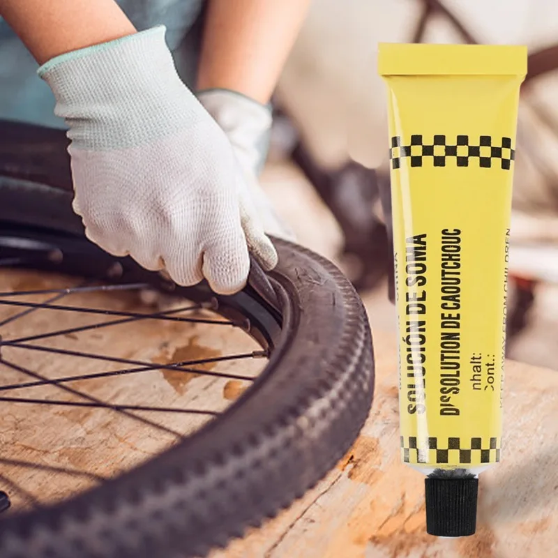 Universal Car Tire Repairing Glue Motorcycle Bicycle Tyre Inner Tube Puncture Repair Tools Bike Trye Tire Patching Repair Glues