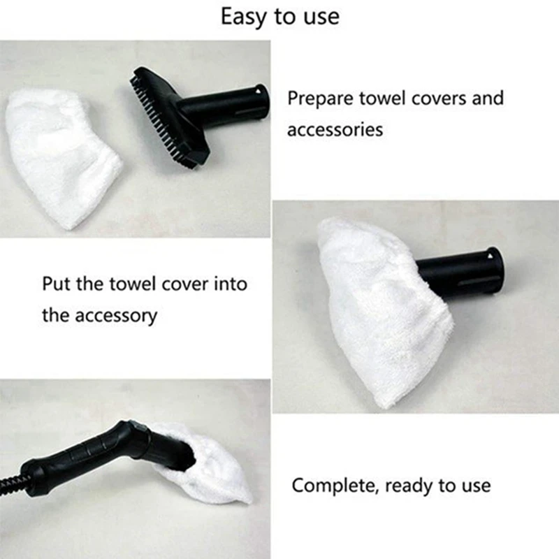 20 قطعة أجزاء منظف البخار لسلسلة كارشر SC SC1/SC2/SC3/SC4/SC5 ملحقات منظف البخار غطاء المنشفة