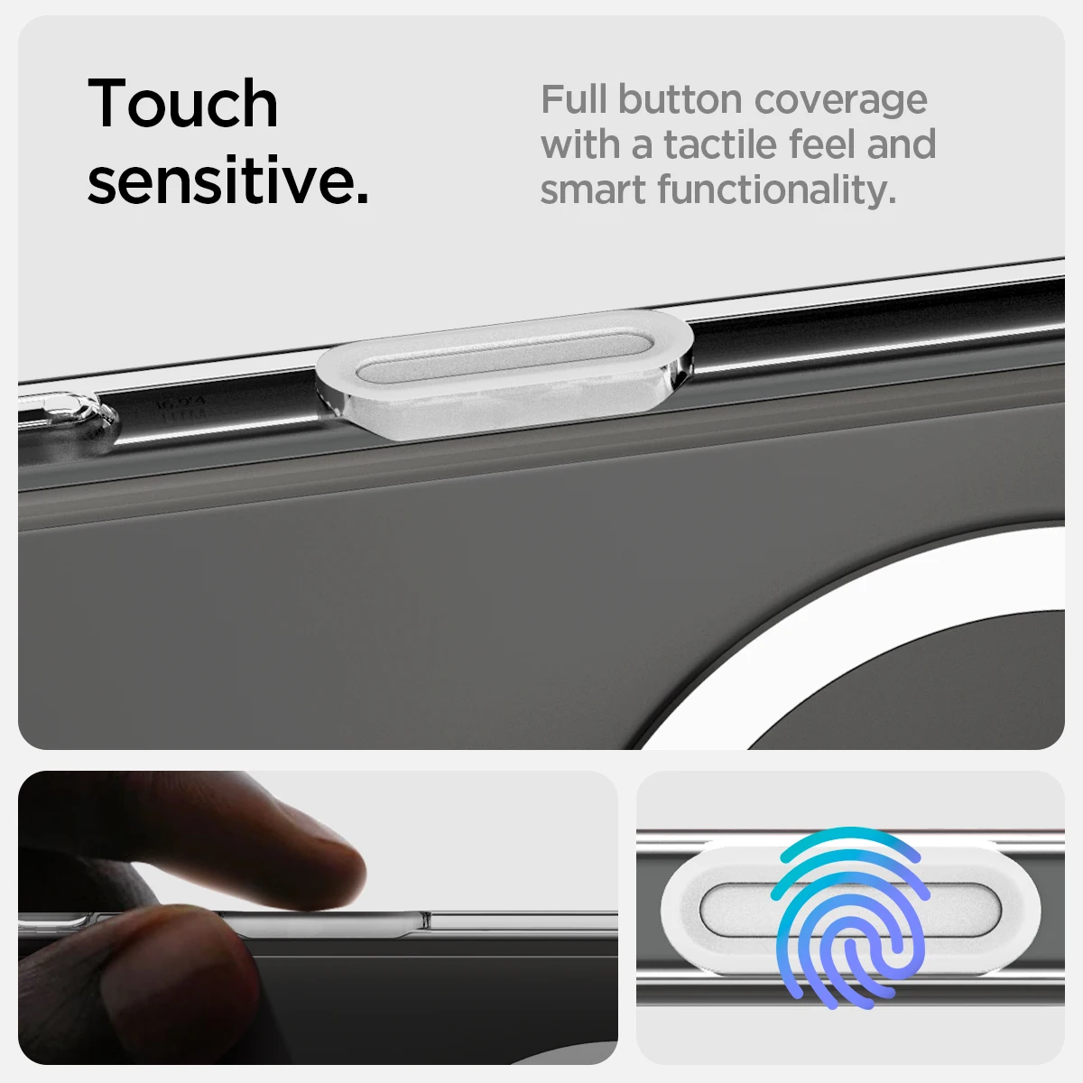 Etui Spigen Ultra Hybrid T MagFit MagSafe z kontrolą aparatu do iPhone 16 Pro Max / 16 Pro — zdjęcie 4