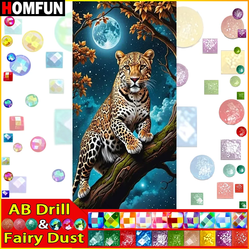 HOMFUN Fairy Dust AB Full Diamond Embroidery 