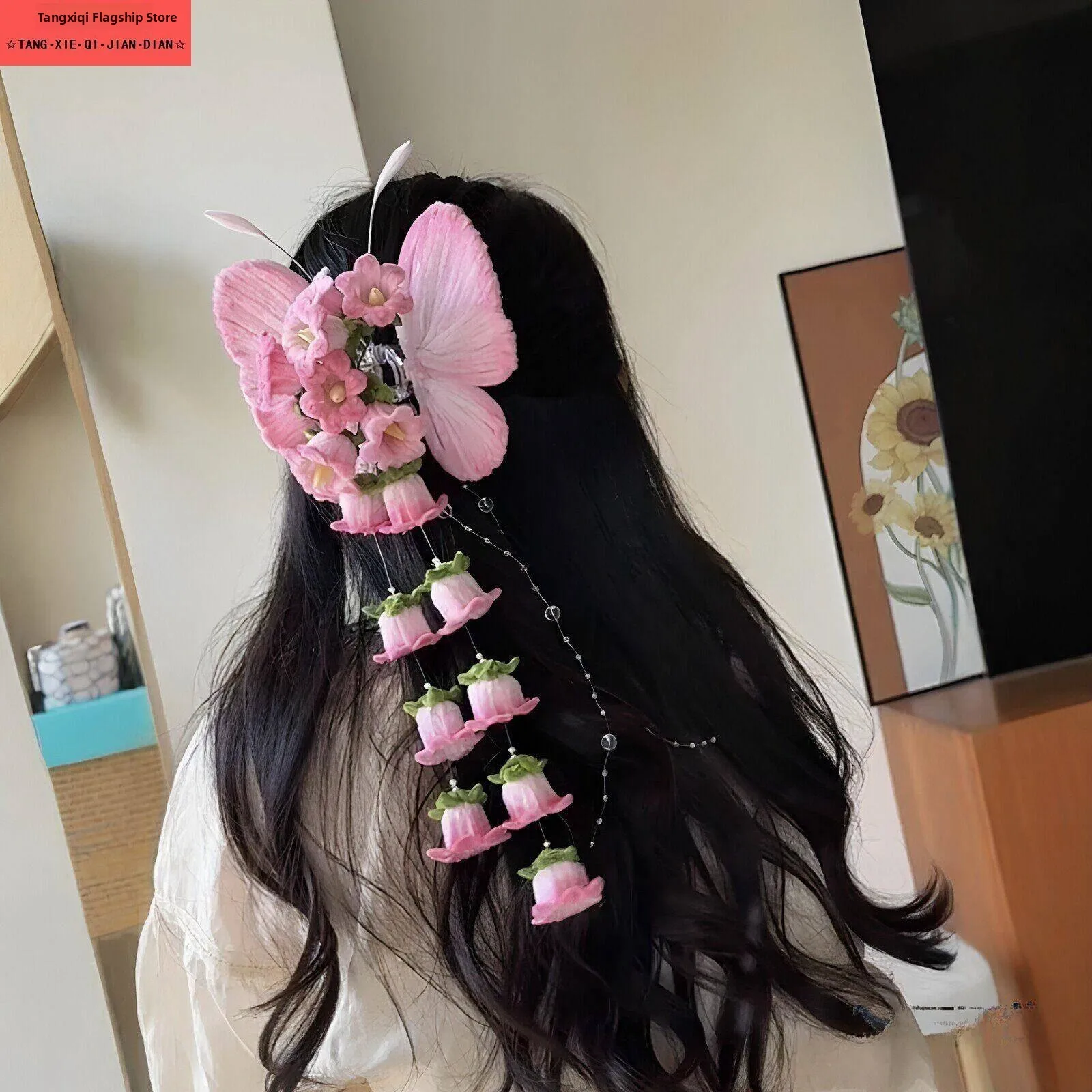 

Hair Clip DIY Material Kit Summer Outdoor Photo Taking Tool Floral Atmosphere Handmade Hair Accessories Wedding Sui...