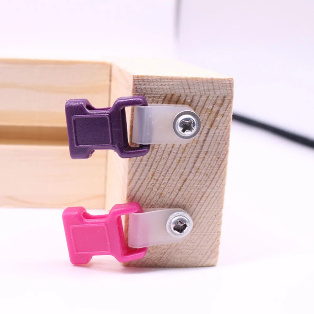 

Wooden DIY Paracord Bracelet Kit Natural Material Maker Tool Kids Craft Extendable Jig 6 Colorful Supplies Jewelry Making