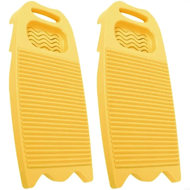   Oversized Hand Wash Board Thickened Plastic Texture Scrubbing Laundry Board 2PCS