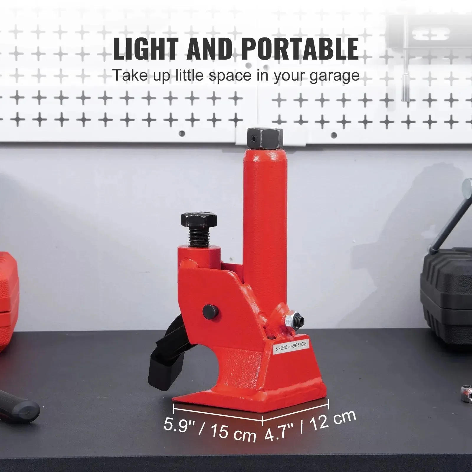 قواطع خرز الإطارات اليدوية Sihao، أداة تغيير الإطارات مقاس 96.5-106.7 مم مع وسادة مطاطية، تحمي محاور سبائك الألومنيوم #2