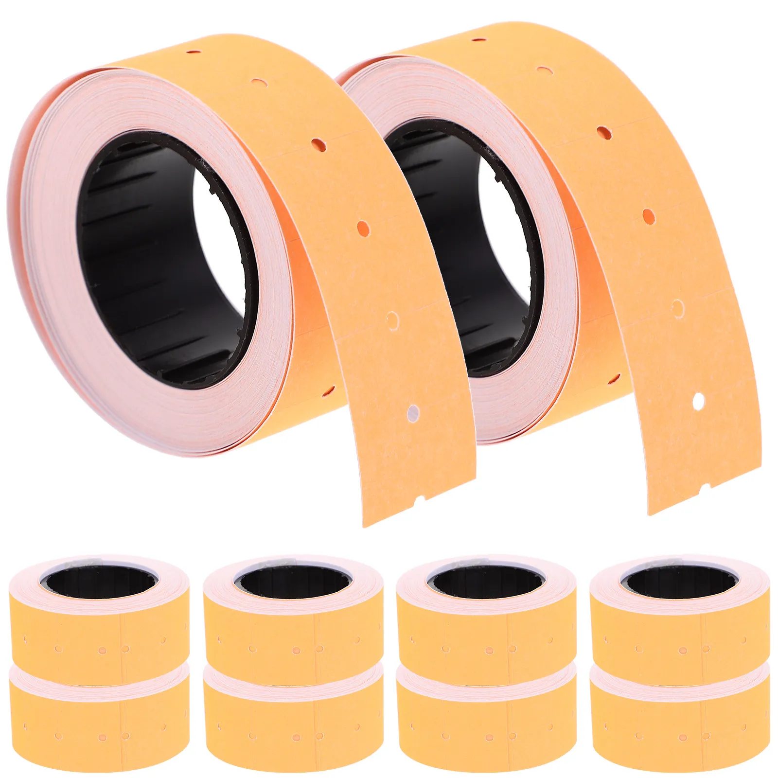 

10 рулонов самоклеящейся этикеточной бумаги для ценников в розничных магазинах, супермаркетах, на свадьбах, банкетах, деловых выставках, для торговых точек