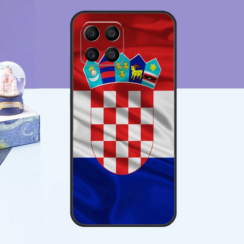 Croatia Coat Of Arms Flag Case For Samsung Galaxy M13 M33 M23 M53 M30s M31s M12 M32 M52 M20 M21 M51 M14 M34 M54 Cover