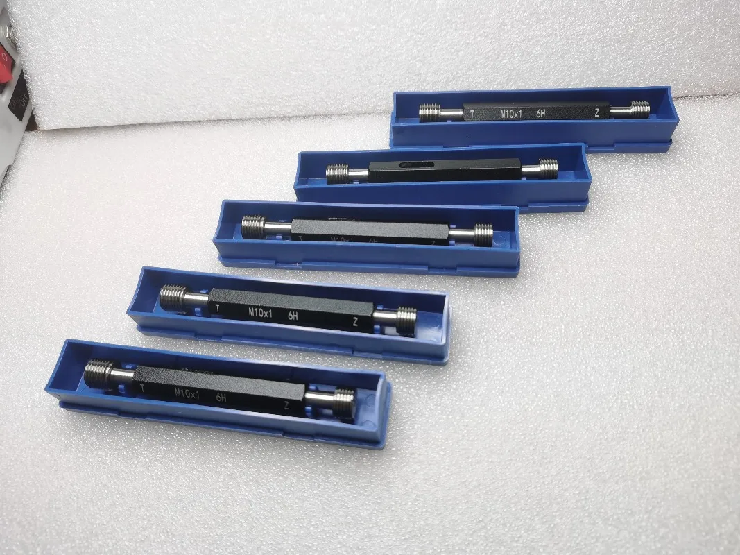 High Precision 6H Thread Limit Gauge Metric Inches Plug Gauge Polished Surface Customizable OEM Support