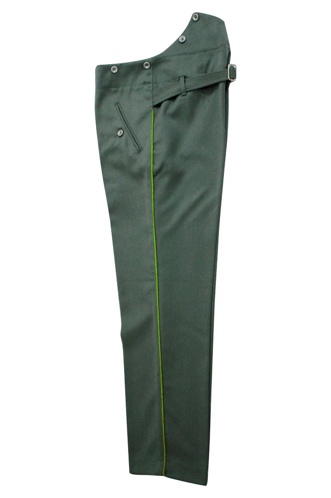 GUDL-003 WWII German police officer waffenrock Gabardine dress trousers