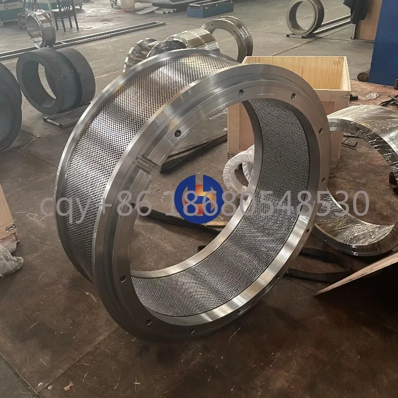 1Lo قابل للتخصيص سبائك الفولاذ المقاوم للصدأ حلقة الصلب يموت لآلة تغذية بيليه Ptn 650